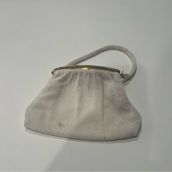 Gorgeous Vintage Microbeaded & Embroidered Purse - Picture 15 of 15